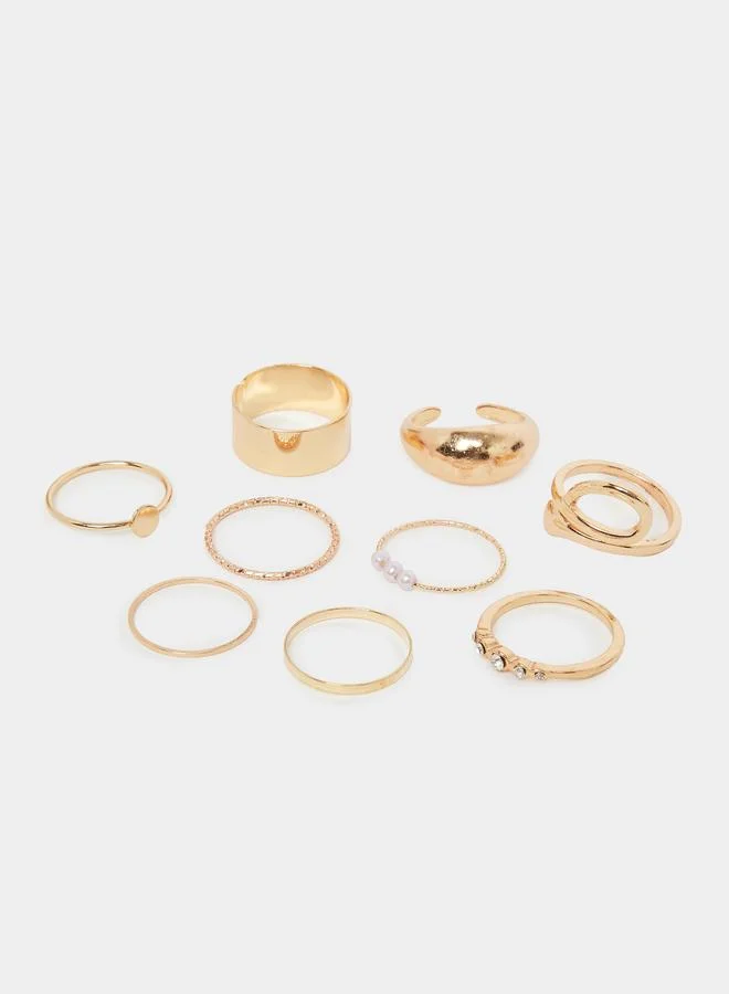 Pack of 25 - Assorted Gold Rings